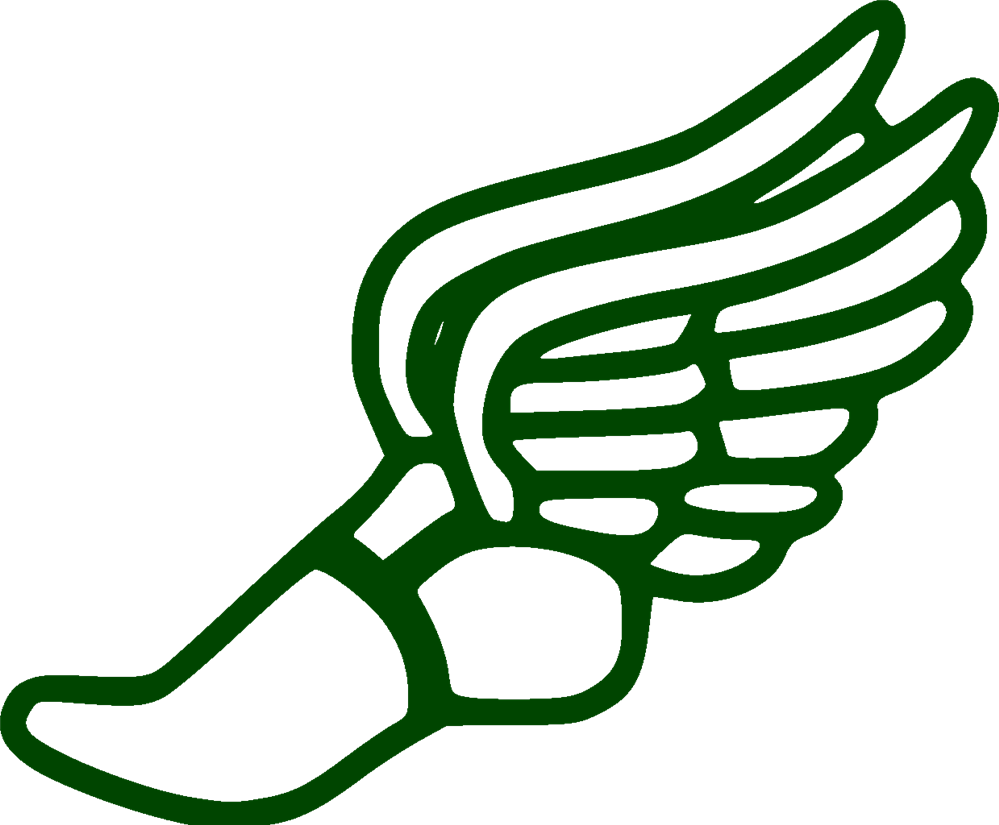 dark green winged foot